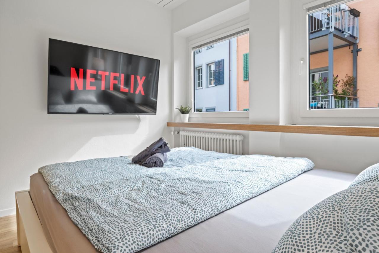 Pearlstay - City Center Twin Bed Workplace Washer Winterthur Eksteriør billede