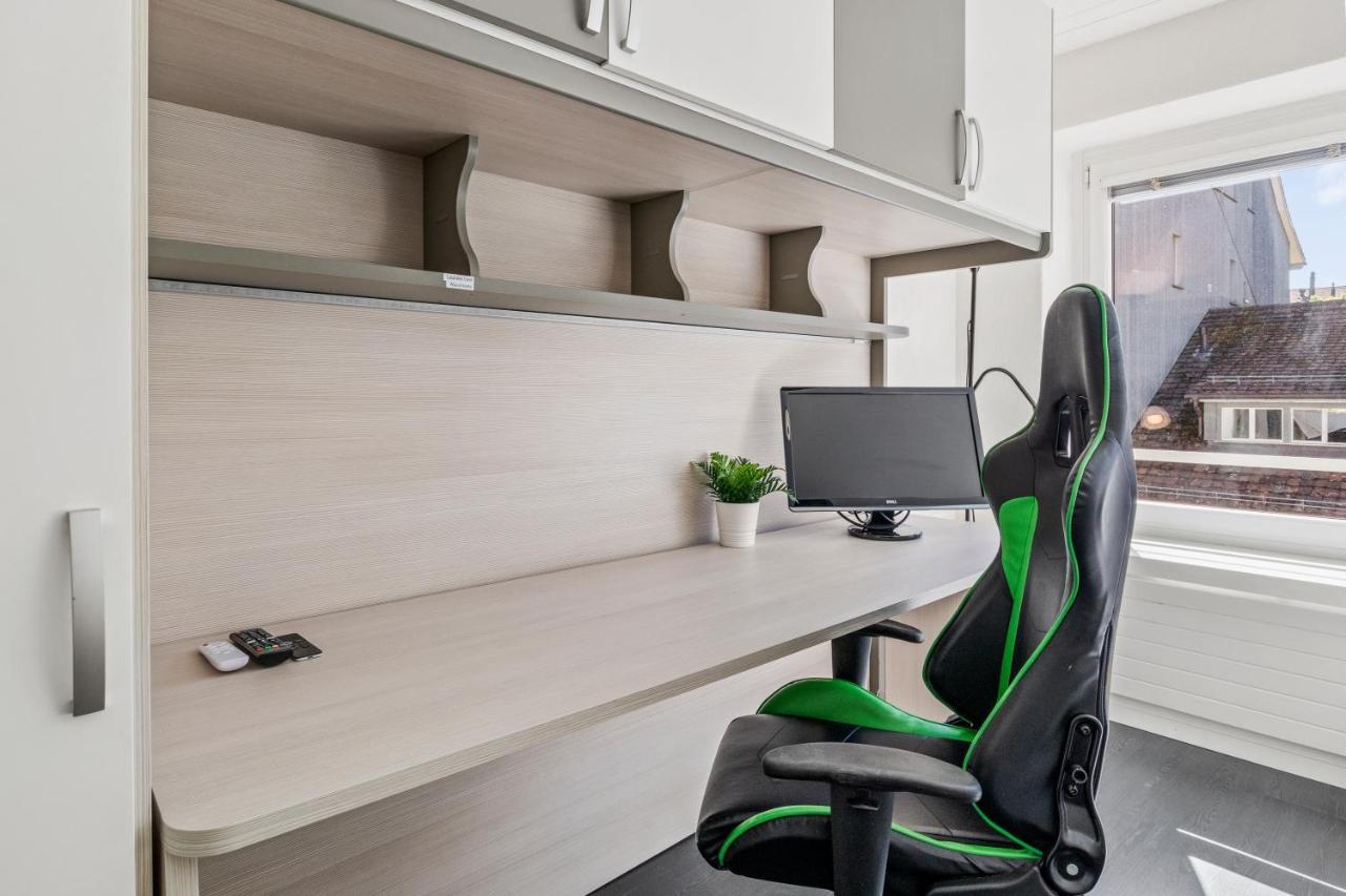 Pearlstay - City Center Twin Bed Workplace Washer Winterthur Eksteriør billede